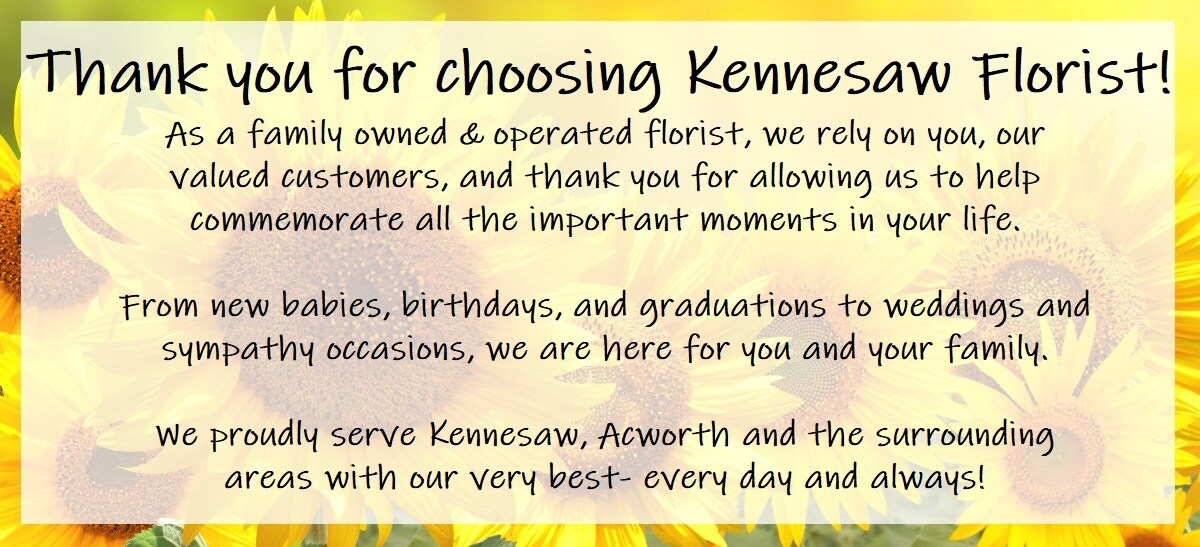 Flower Delivery to Kennesaw by Kennesaw Florist
